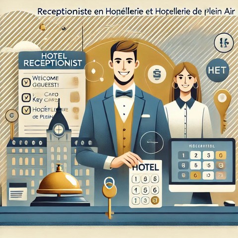 Titre Professionnel Réceptionniste Hôtellerie et Hôtellerie de pleine air